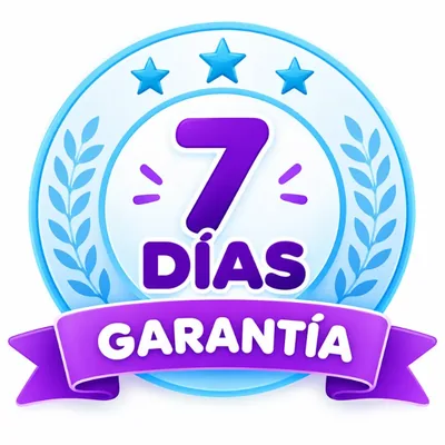 Sello oficial de garantía de 7 días