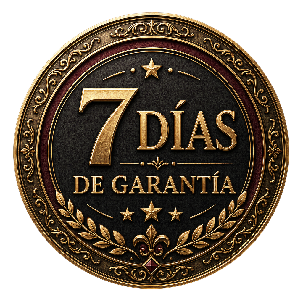 Sello de garantía: 7 días de garantía